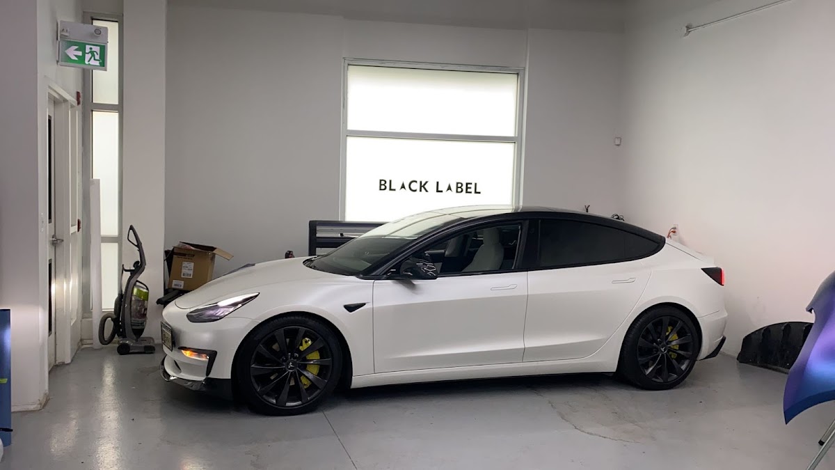 Vehicle wrap work from Black Label Vinyl