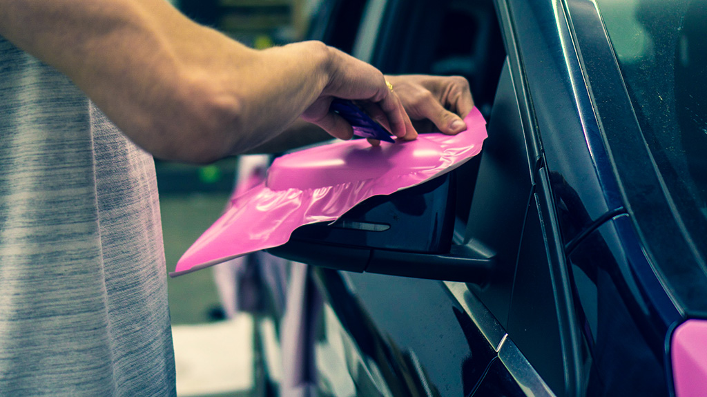 Vehicle wrap work from Wrap Guys