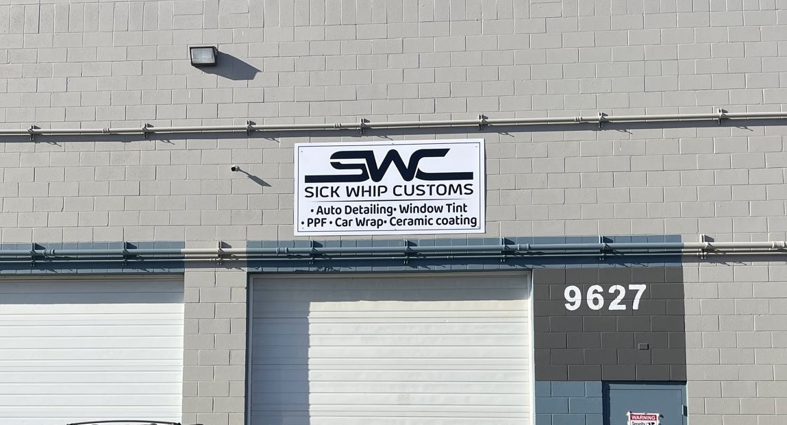 Vehicle wrap work from SICK WHIP CUSTOMS | Ceramic Coating | PPF |