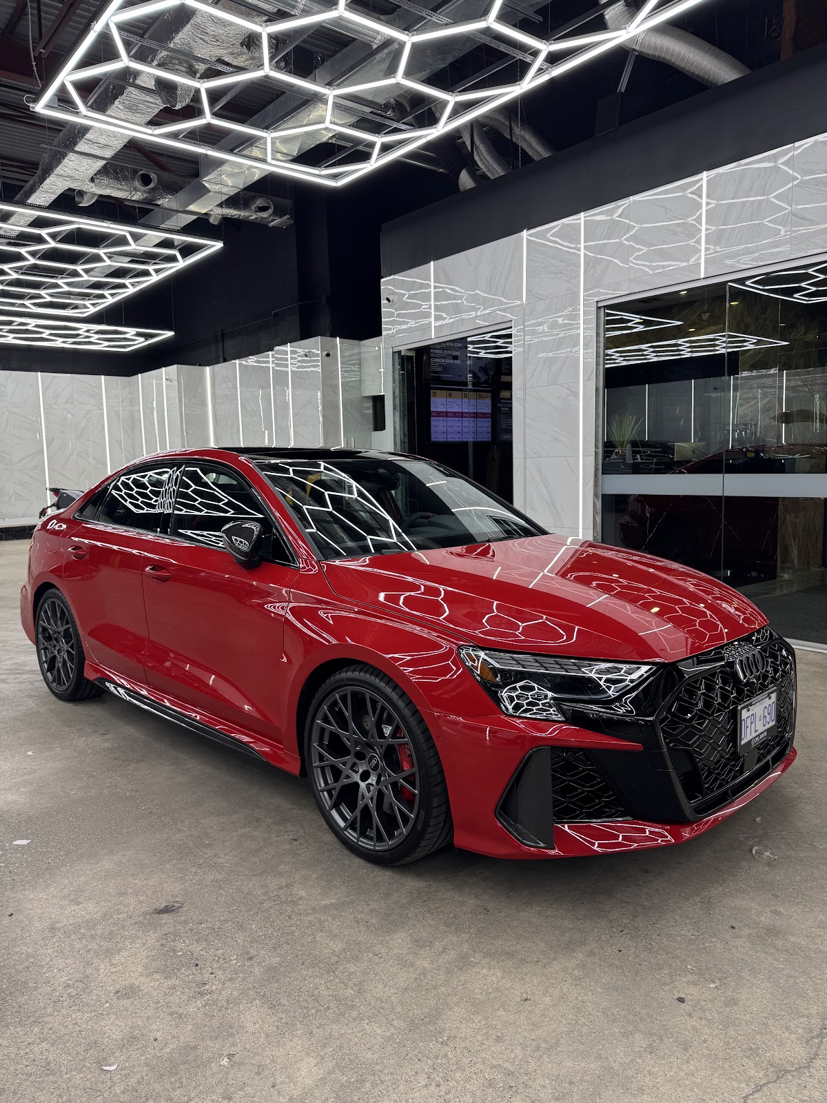 Vehicle wrap work from SRS Tints/PPF Mississauga - Xpel Paint Protection Film