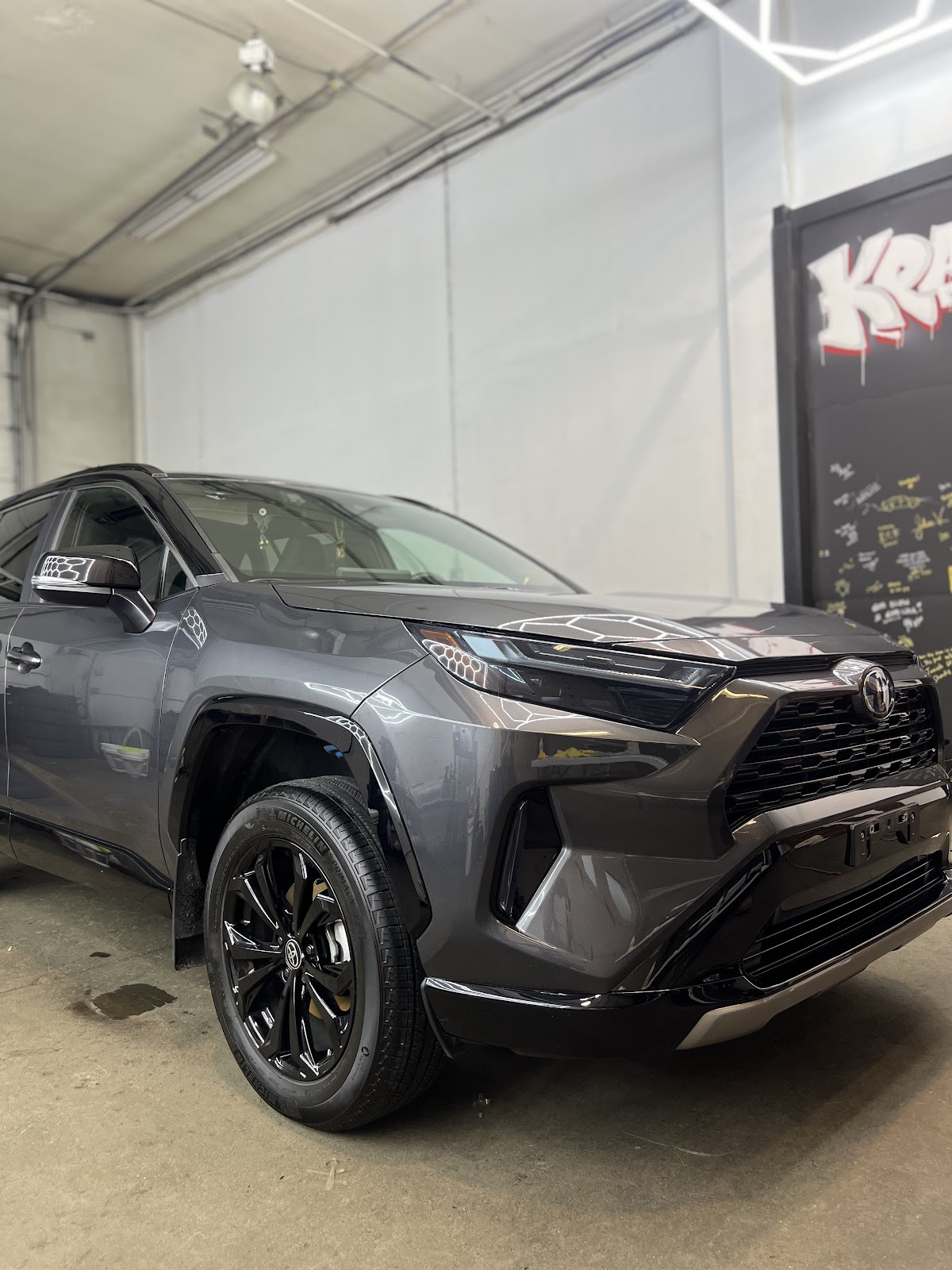Vehicle wrap work from Kraken Auto Spa and PPF