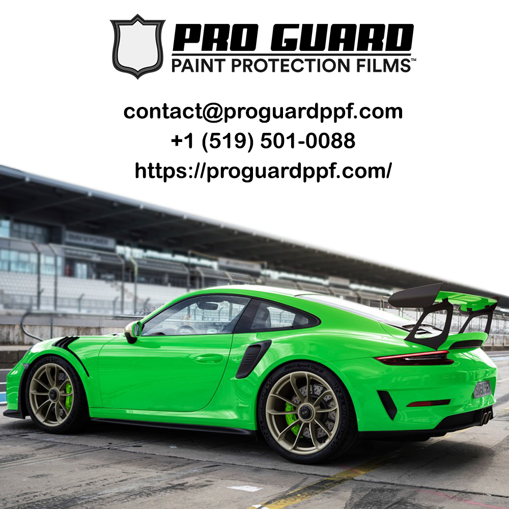 Vehicle wrap work from Pro Guard Paint Protection Films