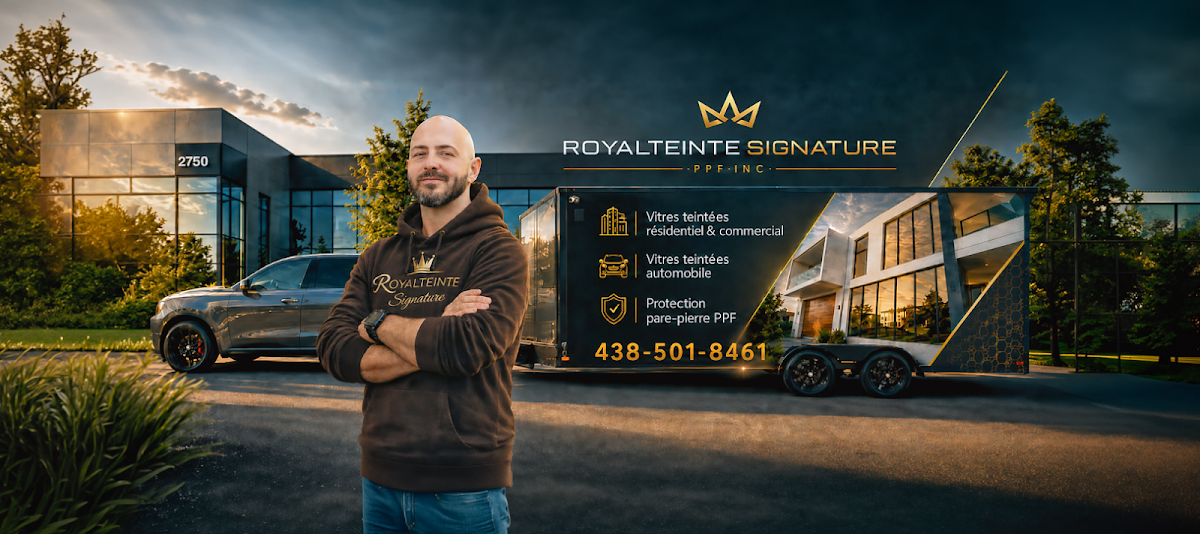 Vehicle wrap work from RoyalteintePPF, Vitre teintée, protection pare-pierre PPF