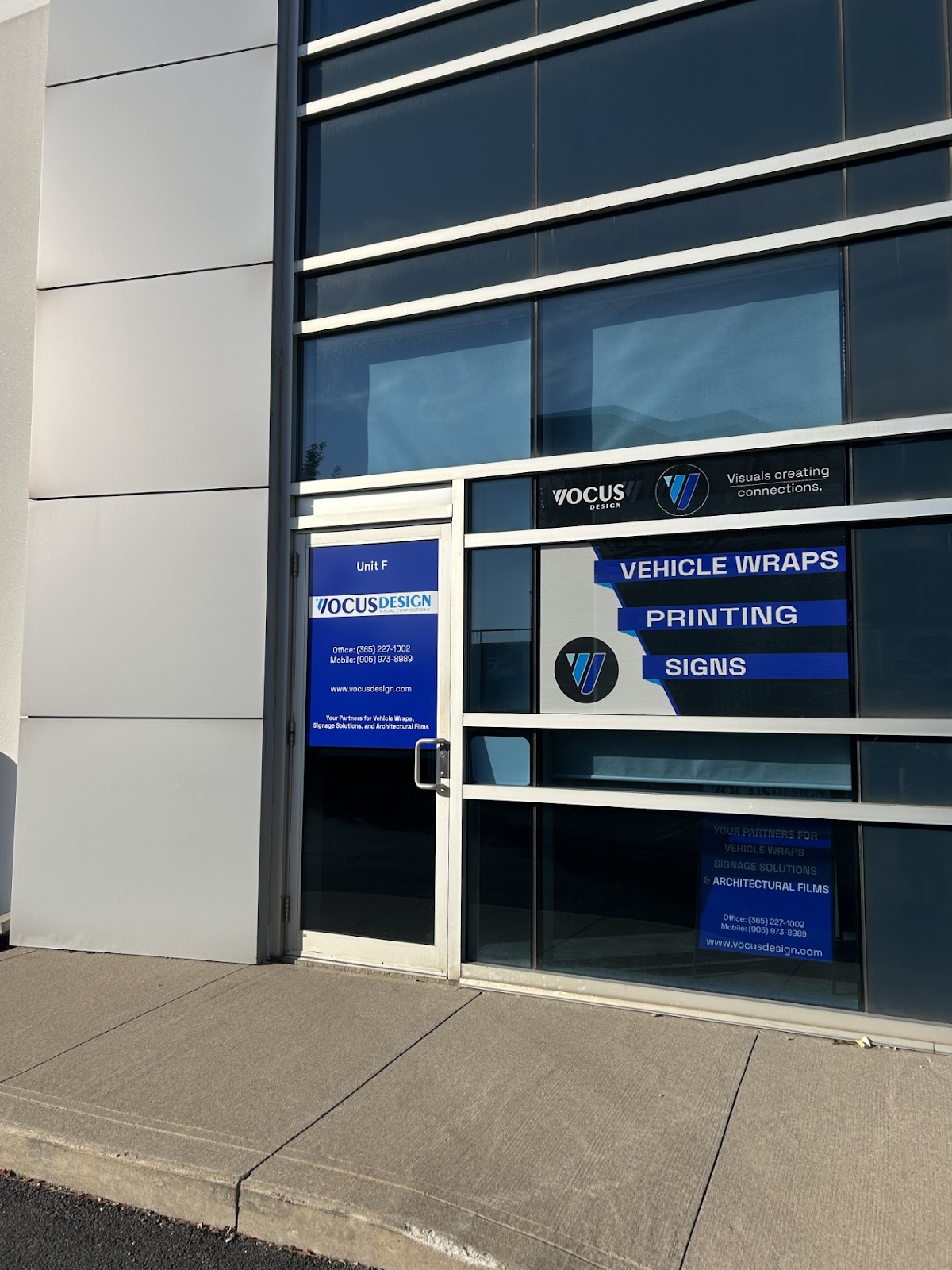 Vehicle wrap work from Vocus Design