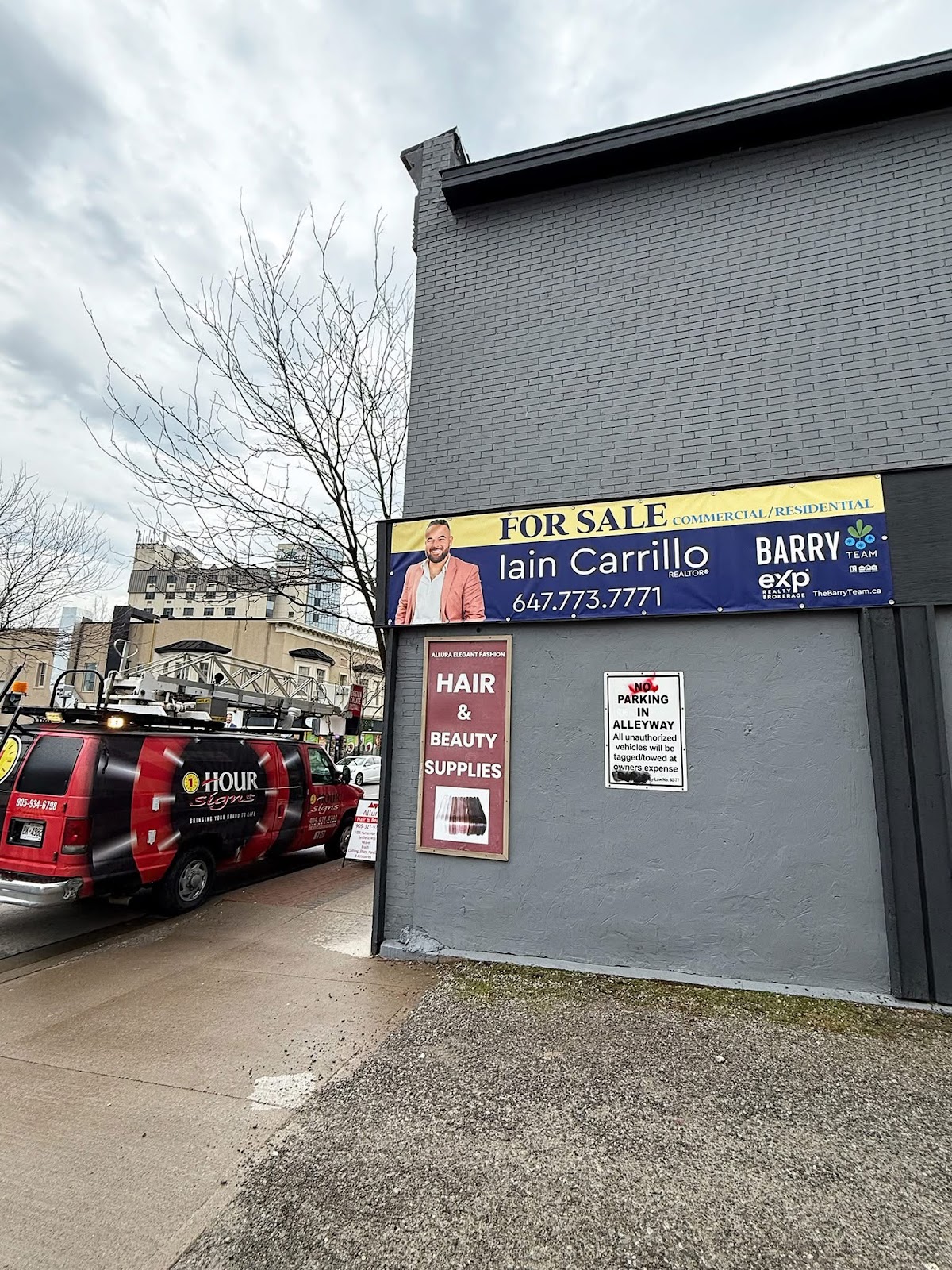 Vehicle wrap work from 1 Hour Signs Niagara