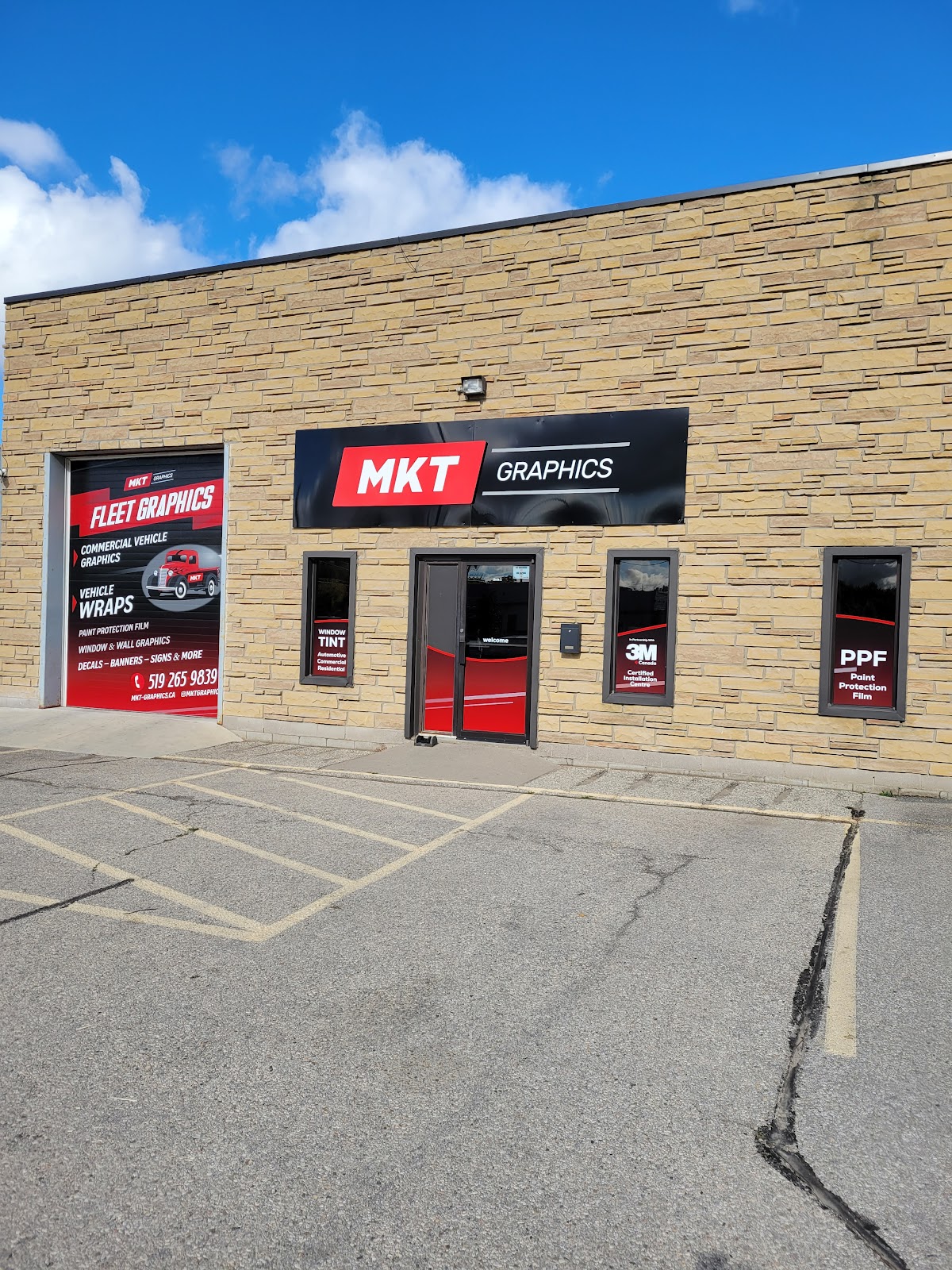 Vehicle wrap work from MKT Graphics