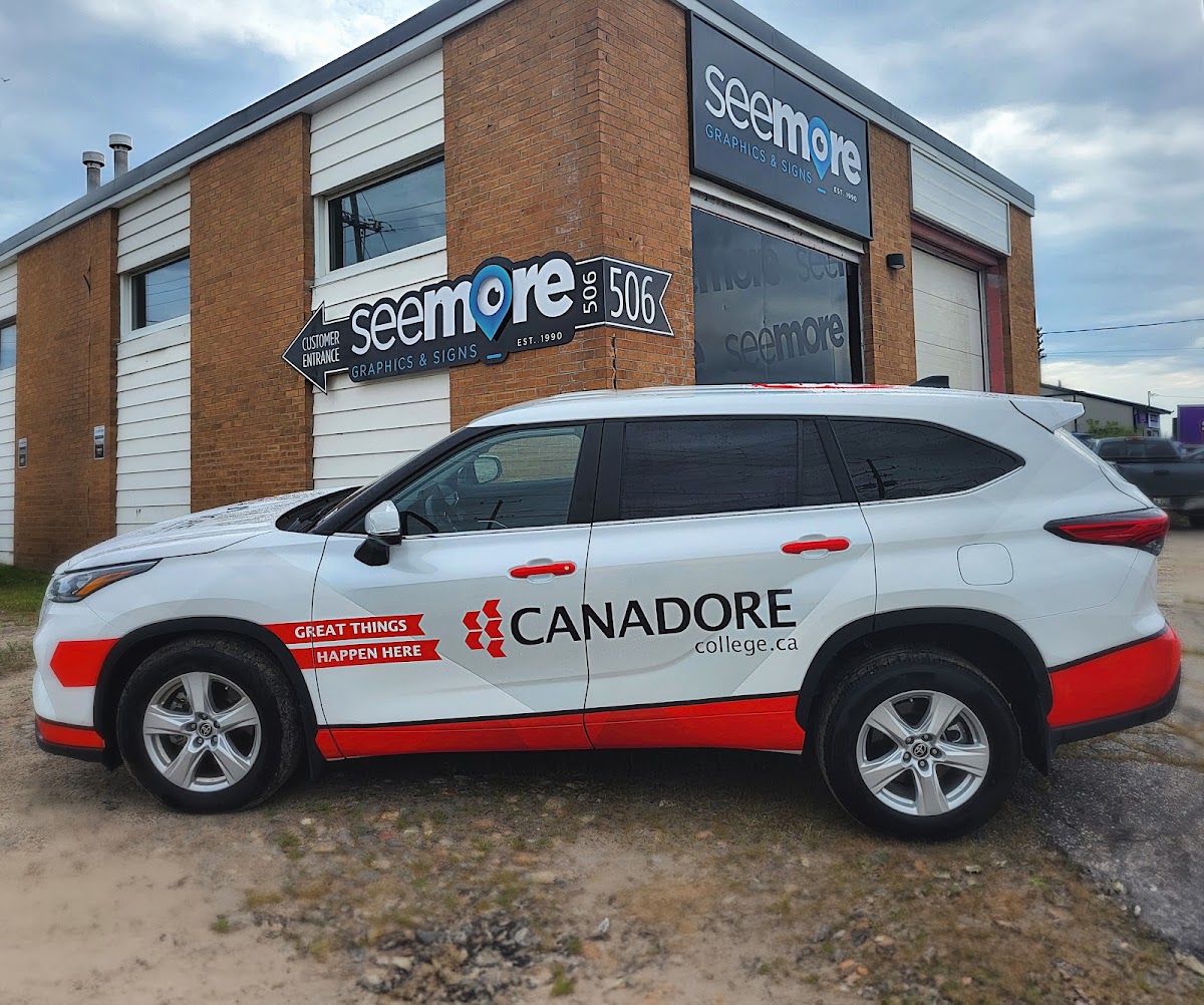 Vehicle wrap work from See More Graphics & Signs