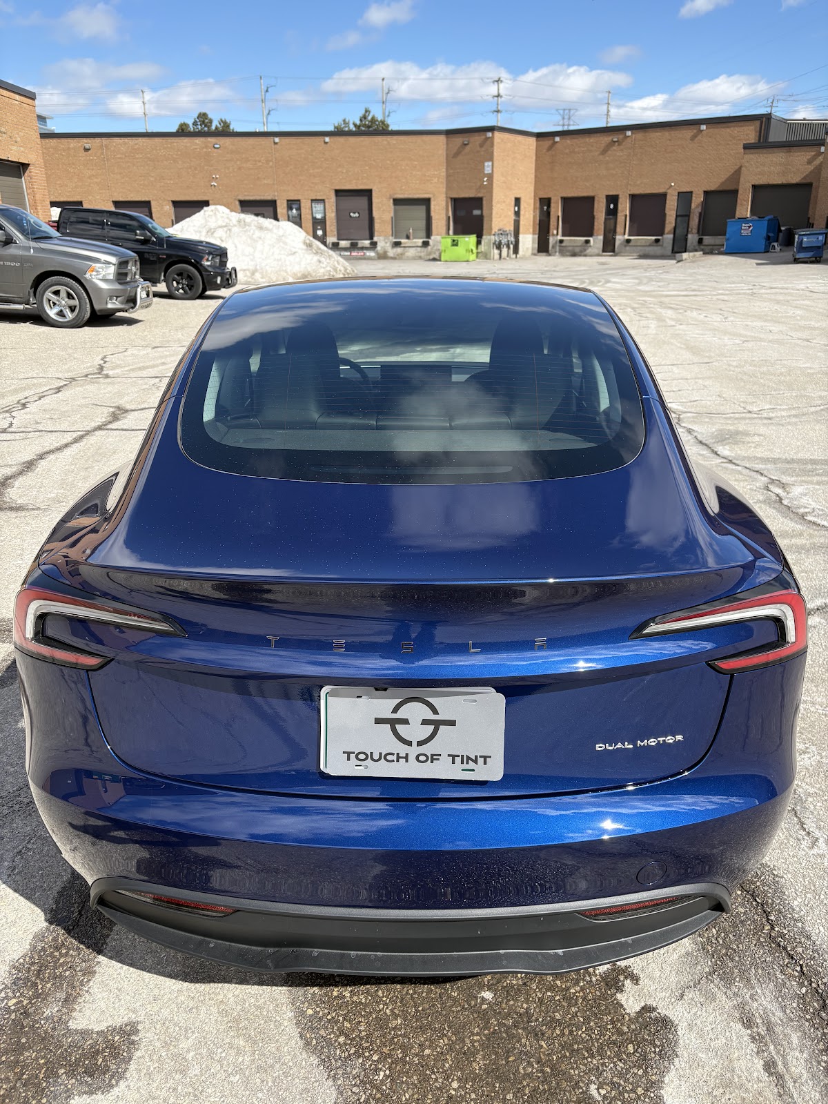 Vehicle wrap work from Touch of Tint Protection Films