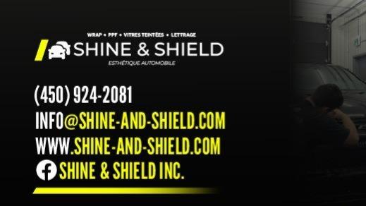 Vehicle wrap work from SHINE & SHIELD / Pellicule pare-pierre / vitres teintées / wrap / PPF