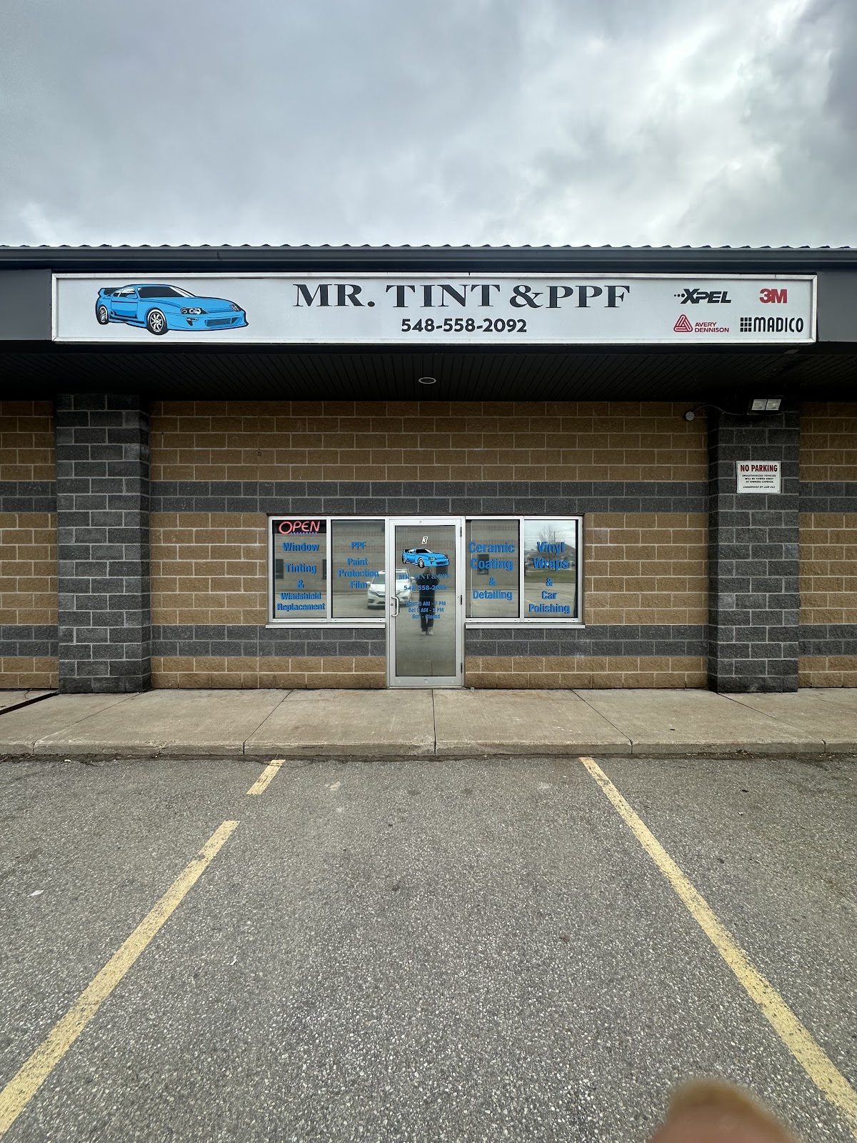 Vehicle wrap work from Mr. Tint & PPF