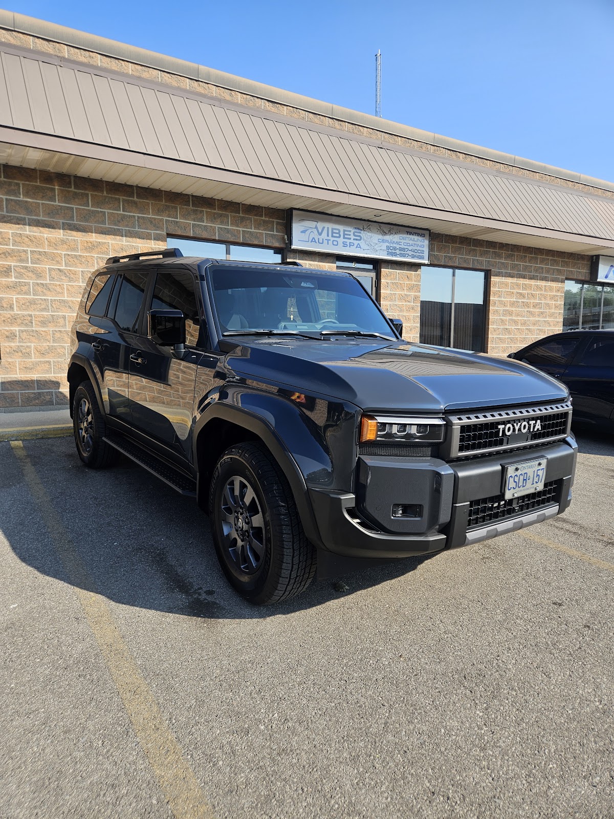 Vehicle wrap work from Vibes Auto Spa Ceramic coating Tinting PPF Detailing