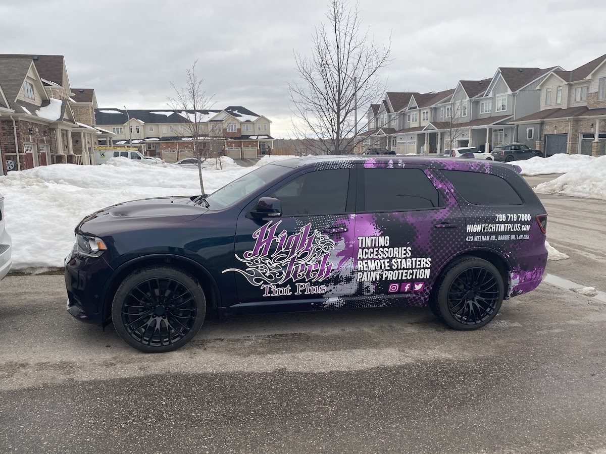 Vehicle wrap work from Eminent Custom Graphics Inc.