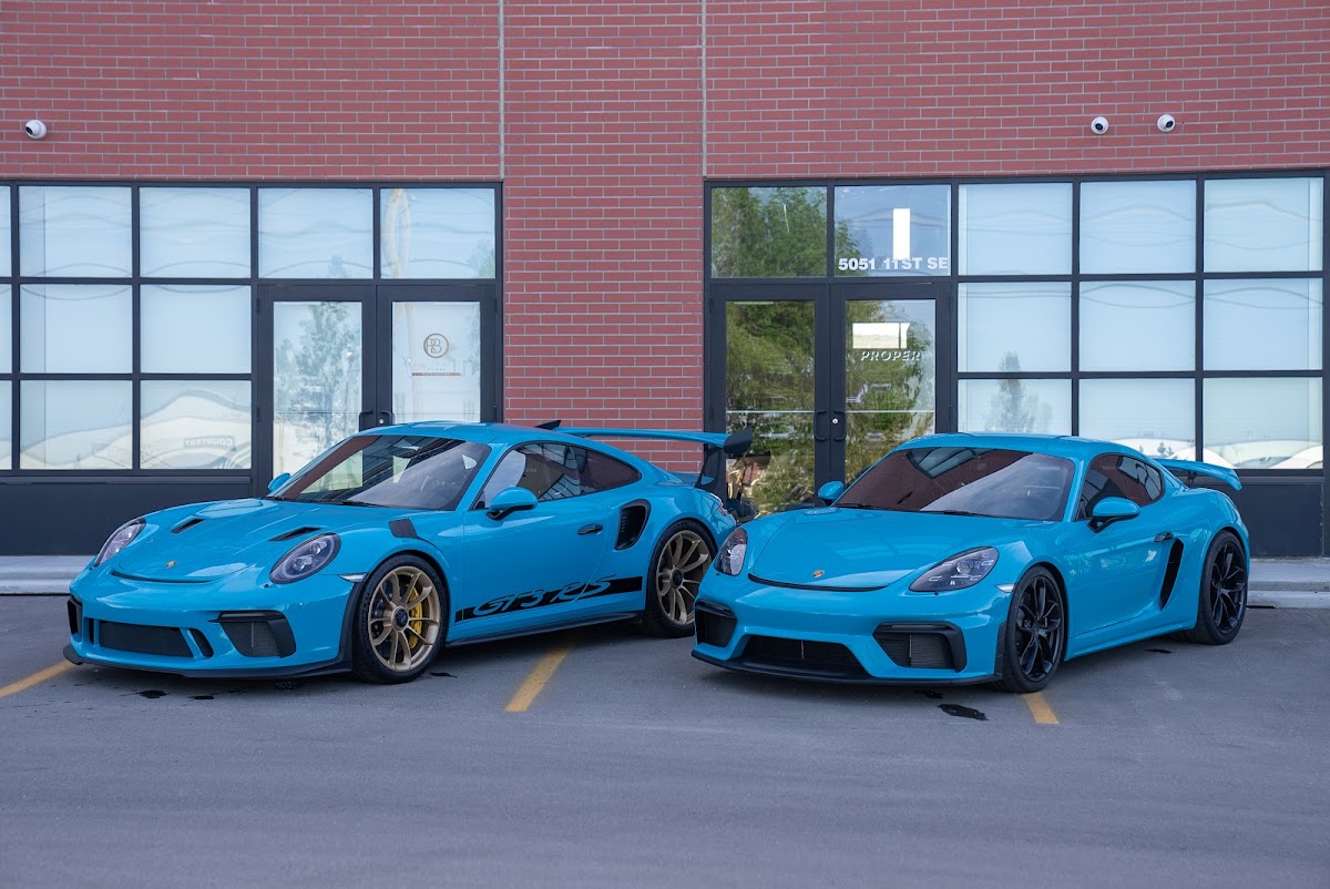 Vehicle wrap work from Proper