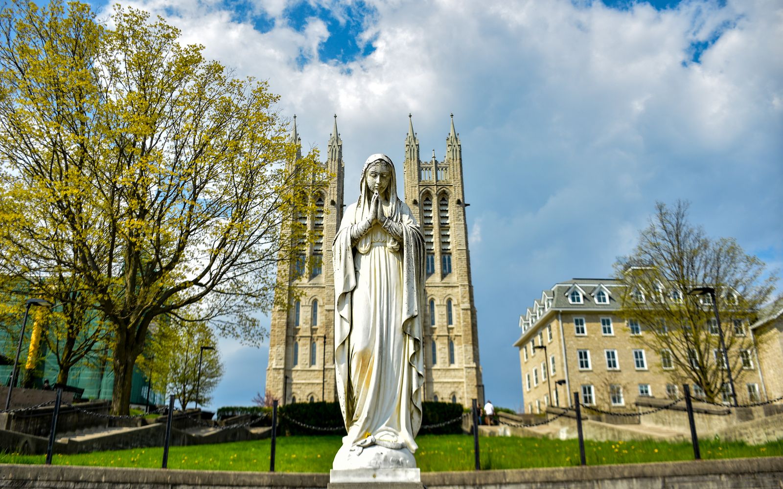 Gothic church architecture in Guelph